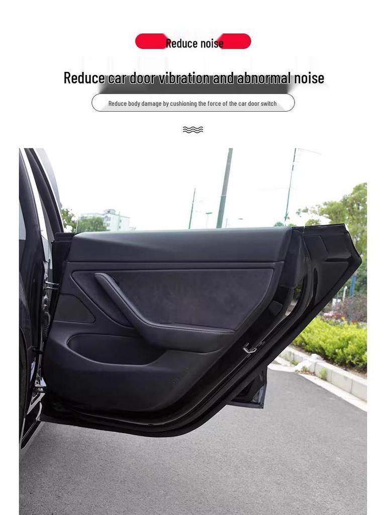 Tesla Model Y Waterproof Soundproof Sealing Strip - Noise Reduction & Door Shock Absorber