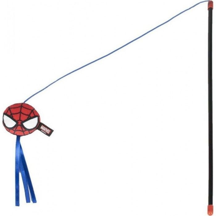 Prut pro kočku - Pro Fan Pets - Spiderman - Měkká tkanina - 55x6.5x3 cm - Interaktivní hračka