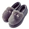 Autumn and winter fluffy shoes velvet cotton shoes casual cotton slippers women's low-top Doudou shoes one pedal confinement shoes