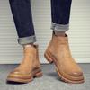 Autumn Shoes for Men Boots High Tops Genuine Leather Casual Shoes Outdoor Fashion Ankle Boots