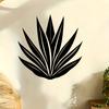 1pc Agave Metal Wall Art Sculpture Mural Plant Decor Weather Resistant Home Gift