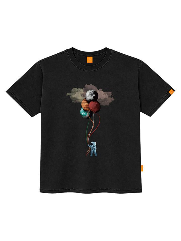 Ellamo Planet T Short Sleeve T-Shirt Unisex Plus Size S~4Xl (A Type)