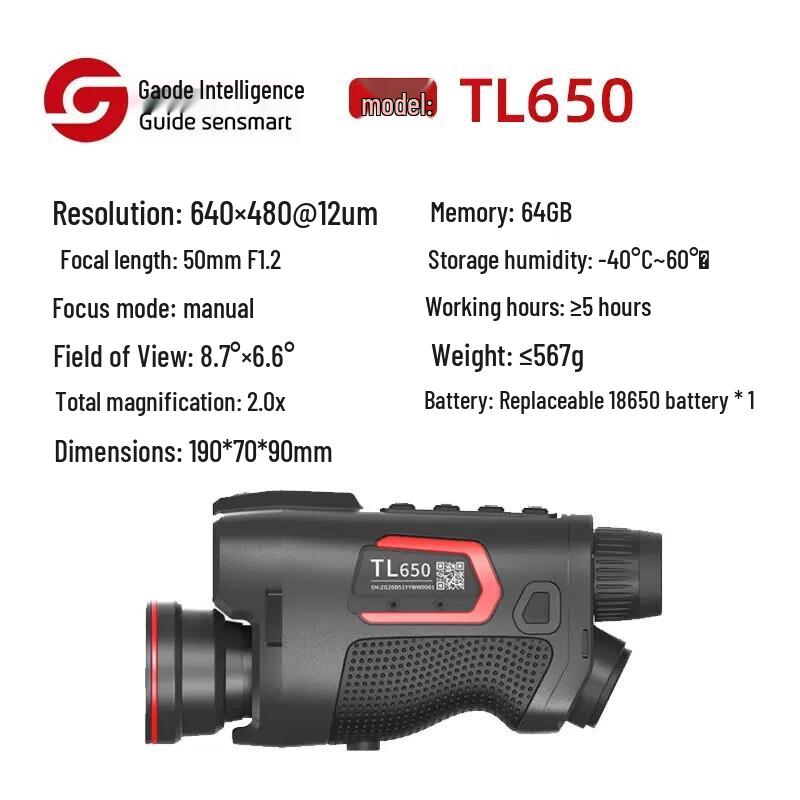 

Guide IR TL650 Thermal Imaging Night Vision Monocular