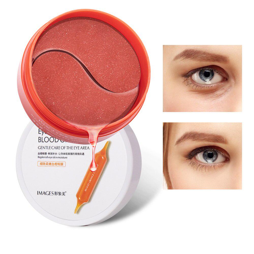 

Кровавый апельсин, 60 шт., маска для глаз, коллагеновый гель, патчи под глаза, удаление темных кругов под глазами 60pcs