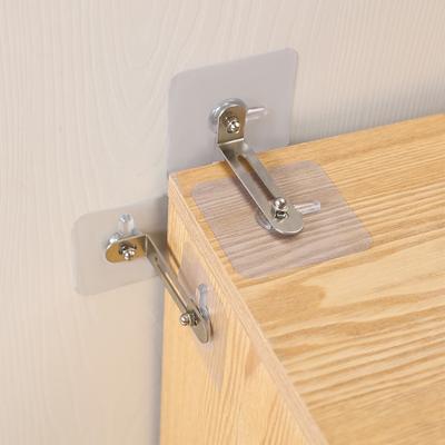 Bookshelf TV Shoe Cabinet Wardrobe Fixed Furniture Safety Anti-toppling Tool Non-punching Cabinet Anti-toppling Fixer