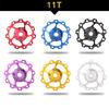 Track Pulley for Mountain Bike, Road Bike, 11T, 13T,15T, Bearing & Pulley Guide
