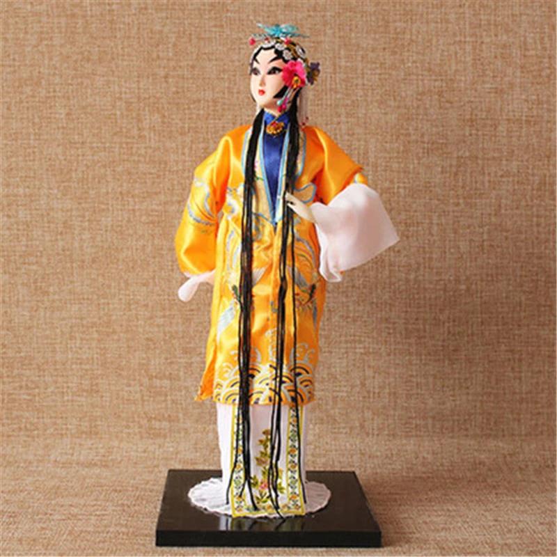 Beautiful Beijing Opera dolls Chinese style Peking Opera Silk doll Beijing special gifts Chinese cultural Rag doll sushi boat