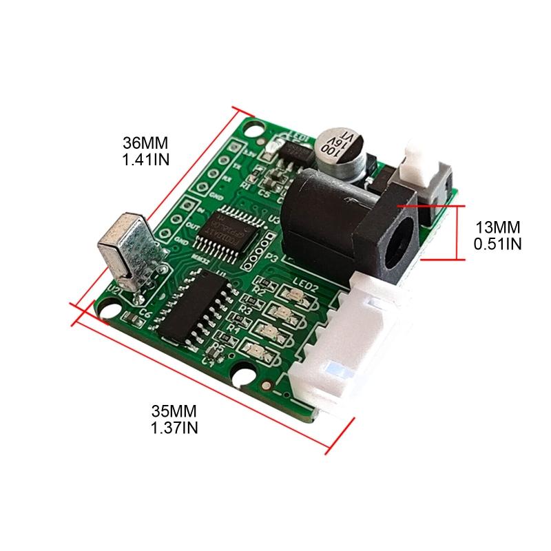 28BYJ48 5V 4-Phase 5-Wire Micro Reduction Stepper Motor ULN2003 Drive Test Module 11 Working Modes Durable Equipment
