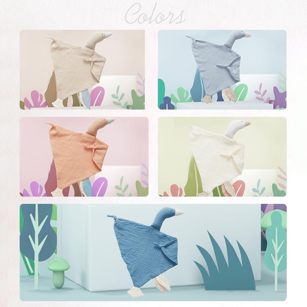 Bebekler için Sevimli Hayvan Güvenlik Battaniyeleri Yumuşak Pamuklu Loveys Bebekler için Yatıştırıcı Havlu Unisex