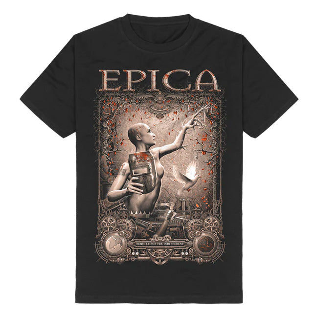 Epica  ARCANA Band TShirt  Cotton Graphic Tee Unisex Women Summer Streetwear Top
