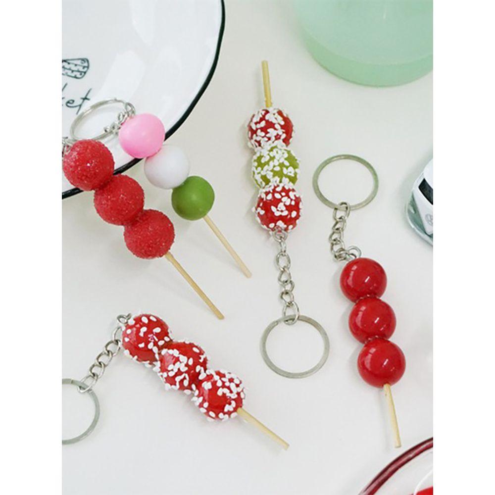 briskstyle cute tanghulu keyring key holder 1+1