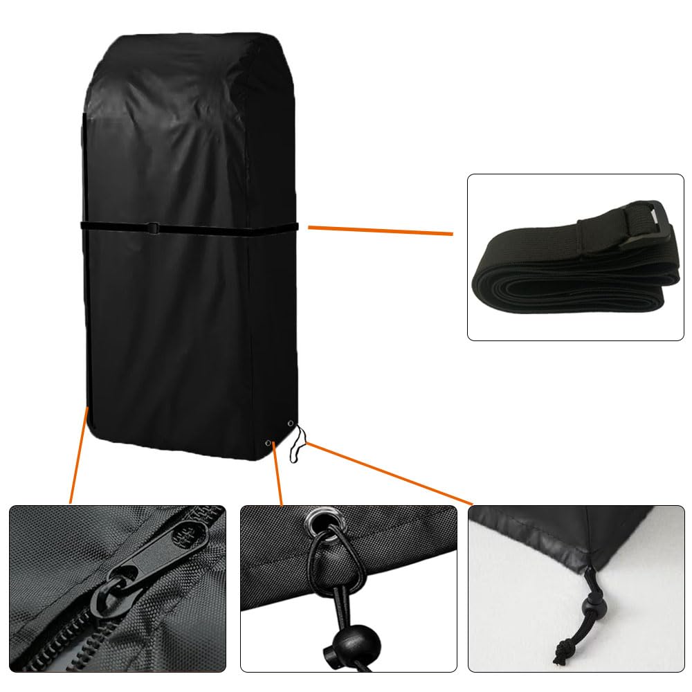 COVERGROUP Tire Rack Cover, Outdoor Waterproof, 420D Thick, for Standard Cars, Holds 4 Tires, Prevents Dirt and Deterioration, Rainproof, UV Protectio