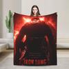 Iron Lung Horror Movie Knitted Blankets Velvet  Lightweight Throw Blanket for Bedding Couch Bedroom Quilt
