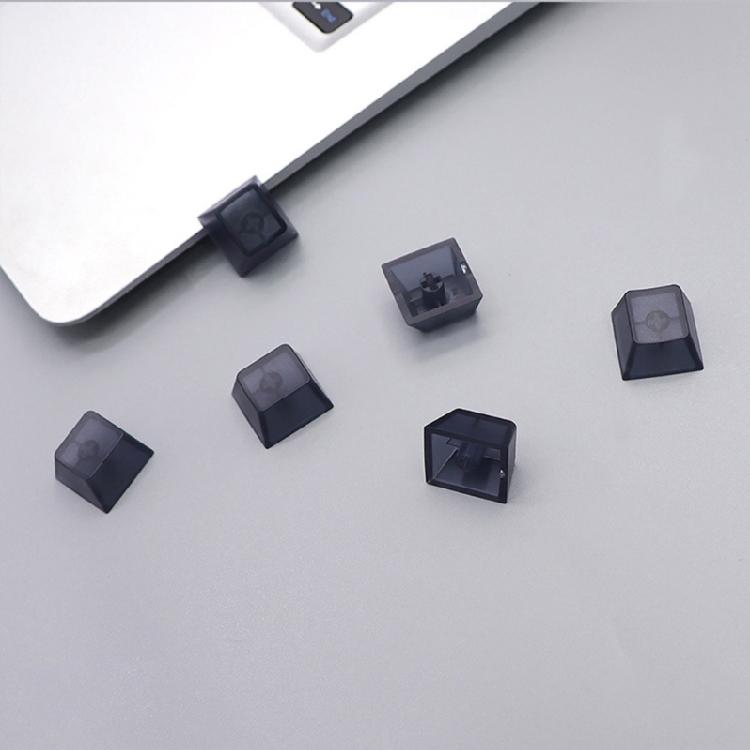 Original Height Keycaps Matte Frosteds Texture NonEngraved Transparents Keycaps Mechanical Keyboards Replacement Parts