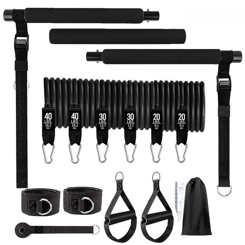 Multifunctional Yoga Resistance Bar for Pilates, Chest, and Arm Strength Training