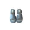 Premium sense thick bottom one-word drag women's summer outer wear design sense niche muffin open toe cool slippers