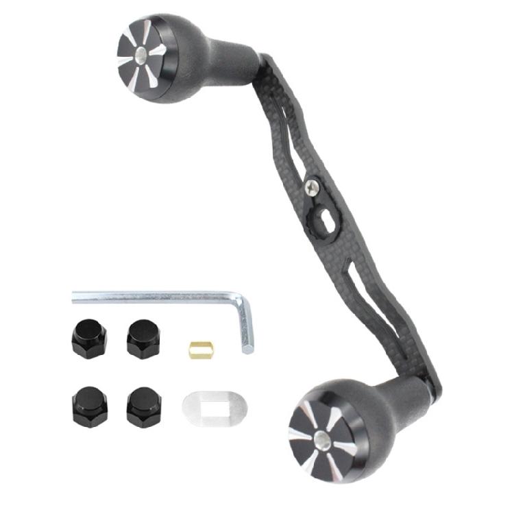 Baitcasting Reel Handle Knob Jigging Grip Replacement Part for Low Profile Reel чёрный