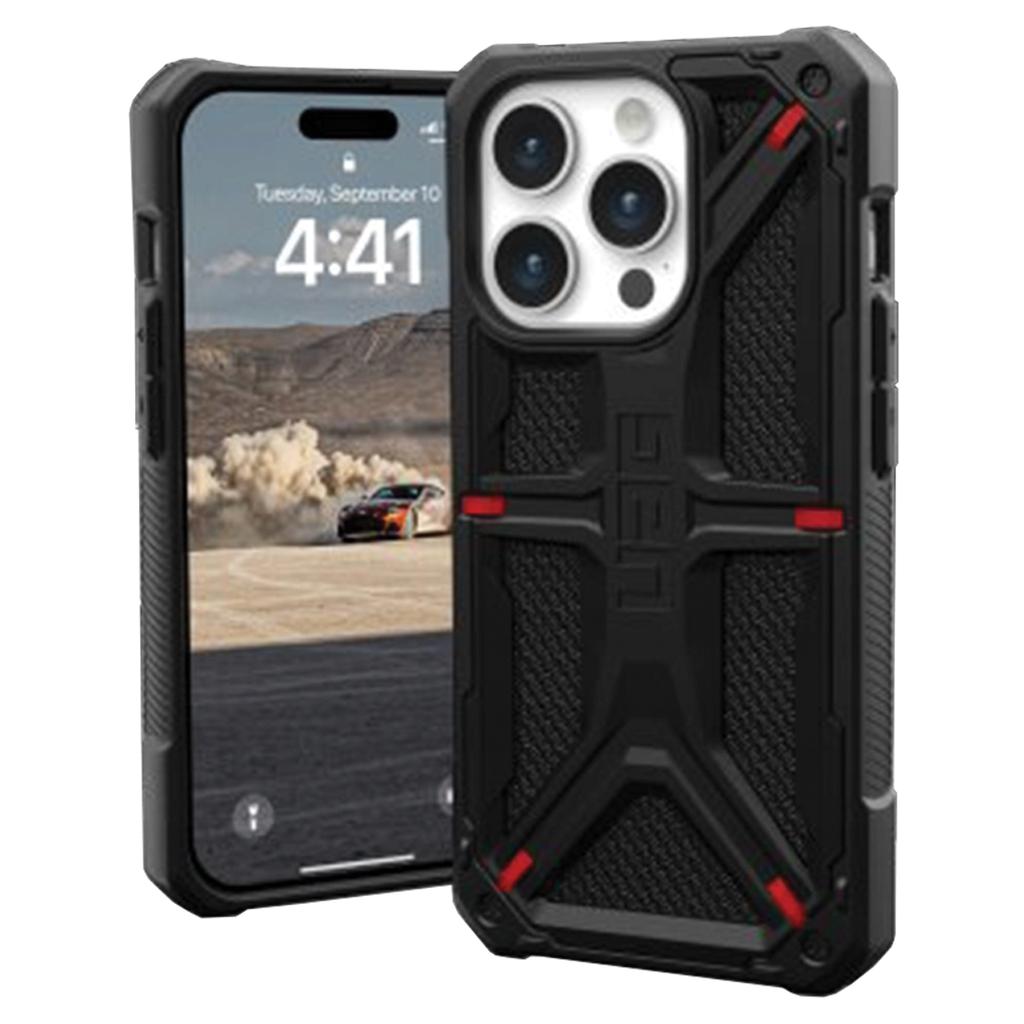Etui Uag Monarch Do Iphone 15 Pro - Czarny Kevlar