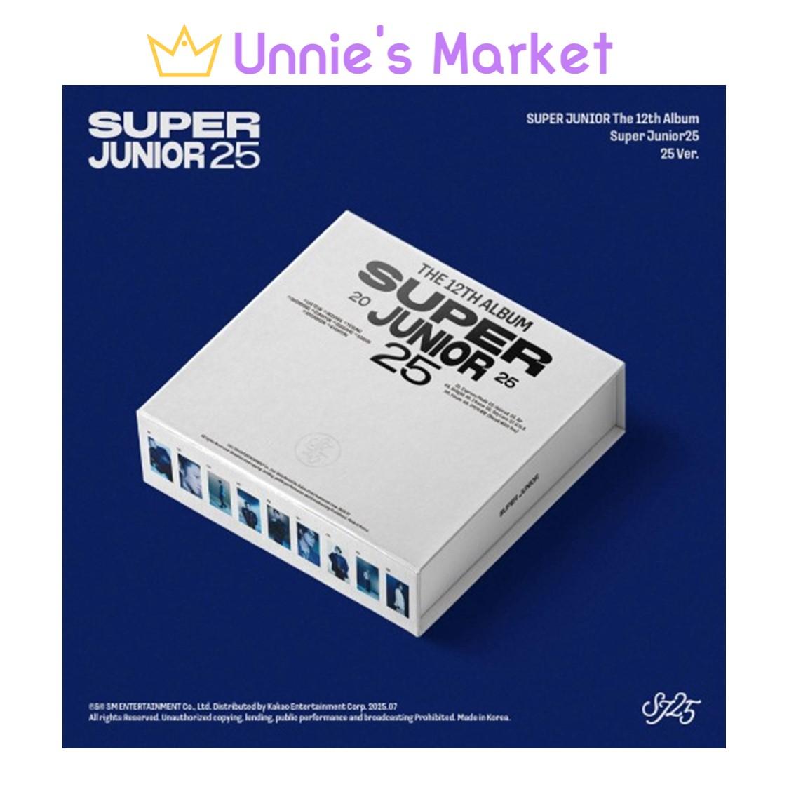 

[Предзаказ] SUPER JUNIOR [Super Junior25] 25 Ver. + Бесплатный подарок 1EA