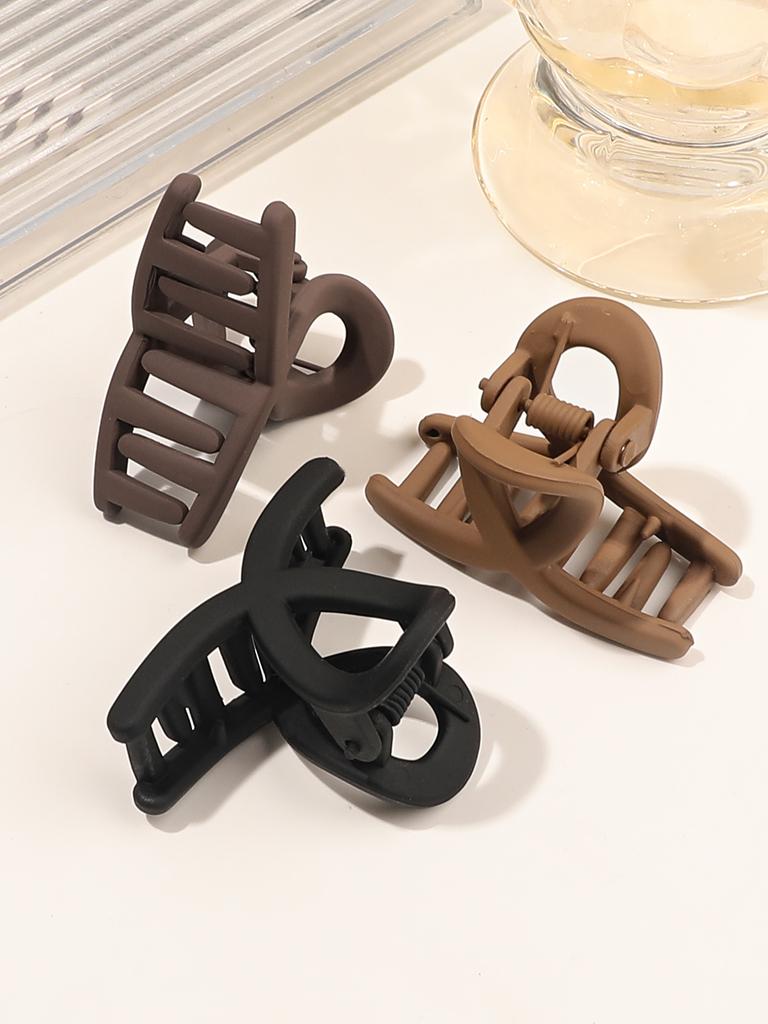 5 PCS Small Hair Clips for Women & Girls, Durable Matte Claw Clips for Thin Hair, Strong Hold NonSlip Medium Hair Claw Clips