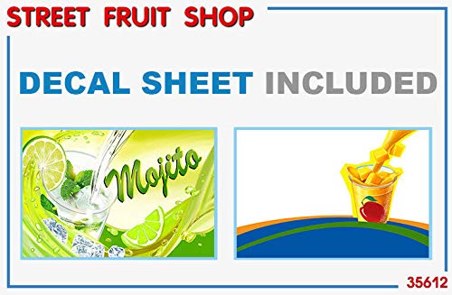 Miniart 1/35 scale roadside fruit stand plastic model MA35612