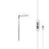 LED Telescopic Plant Growth Lamp: Angel Ring Full Spectrum Red & Blue Light for Succulents & Flowers