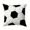 1Pc Soccer Ball Texture Themed Printed Throw Pillow Cover,Suitable For Sofa,Bedroom,Living Room,A Unique Gift For Soccer Lovers.