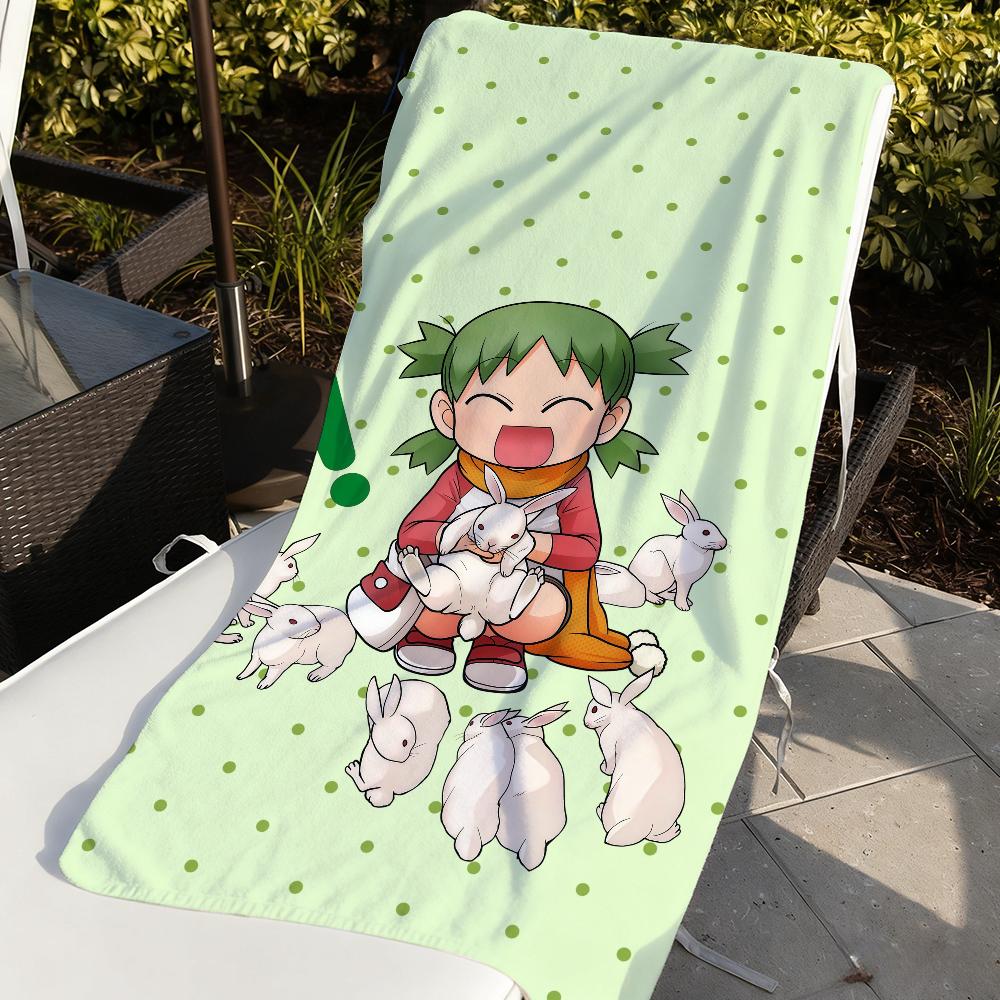 Anime Yotsuba cute Yotsuba Koiwai Towel Quick Drying Beach Towels Are Suitable For Swimming Pools Camping Yoga And The Gym