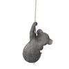 Lovely Simulation Swinging Koala Hanging Statue Outdoor Figurines for Patio Yard Garden Decoration