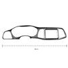 Car Centre Panel Modified Stickers For Dodge Challenger SRT Carbon Fibre Centre Panel Cover Interior Trim Decoration ACCESSORIES KK1