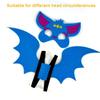 Halloween Bat Dress up Costume Accessories for Adult Kids, Including Bat Wing, Bat Mask