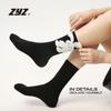 ZYZ Original Design Mid-Tube Cartoon Anime Women’s Socks - 5 Pairs Autumn Style Gift Box