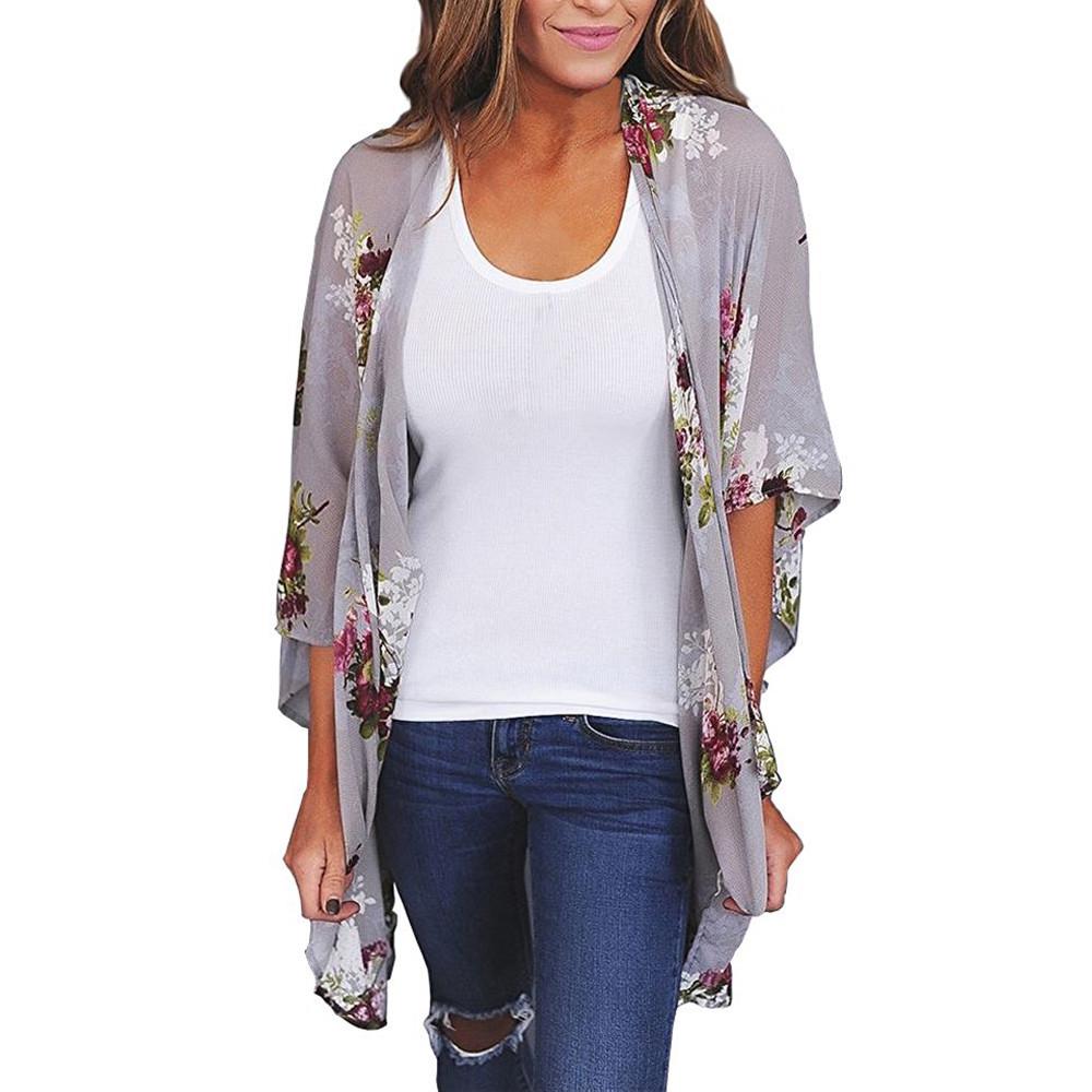 Buy TS Women Chiffon Loose Shawl Print 