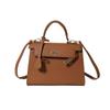 PU Fashion Versatile Buckle Handbag Casual Solid Large Capacity Shoulder Bag 2025 Hot Selling Women's Light Luxury Crossbody Bag