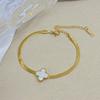 Lucky Clover Bracelet for Women 18K Simple, Fashionable, Versatile, High end Bracelet Jewelry