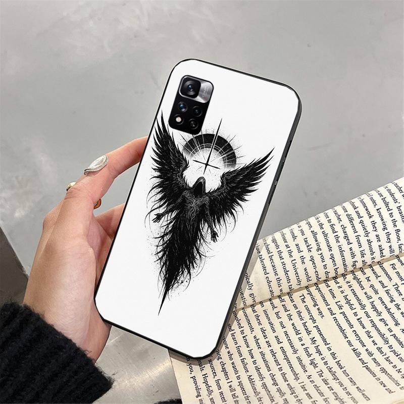 Phone Case For Xiaomi Poco C71 15T 14T Pro Redmi Note 15 14 14 13 Pro Redmi A5 15C 13C Fallen Angel
