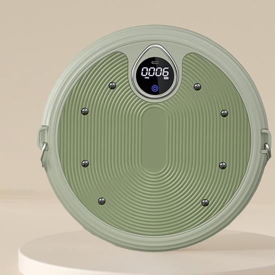 Digital Display Screen Smart Counting Foot Massage Function Strong Load Bearing Waist Twisting Disc Abdomen Twisting Machine Waist