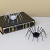 Halloween Candle Holder Spooky Iron Spider Tealight Holders For Farmhouse Horror Halloween Decorations For Banquets Tabletop