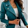 2023 European & American Slim Zipper Jacket - Women's Suede Short Coat