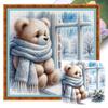 Cartone Animato Ricamo Completo Filo Eco-cotone Kit Punto Croce Stampato 11CT Opera d'Arte