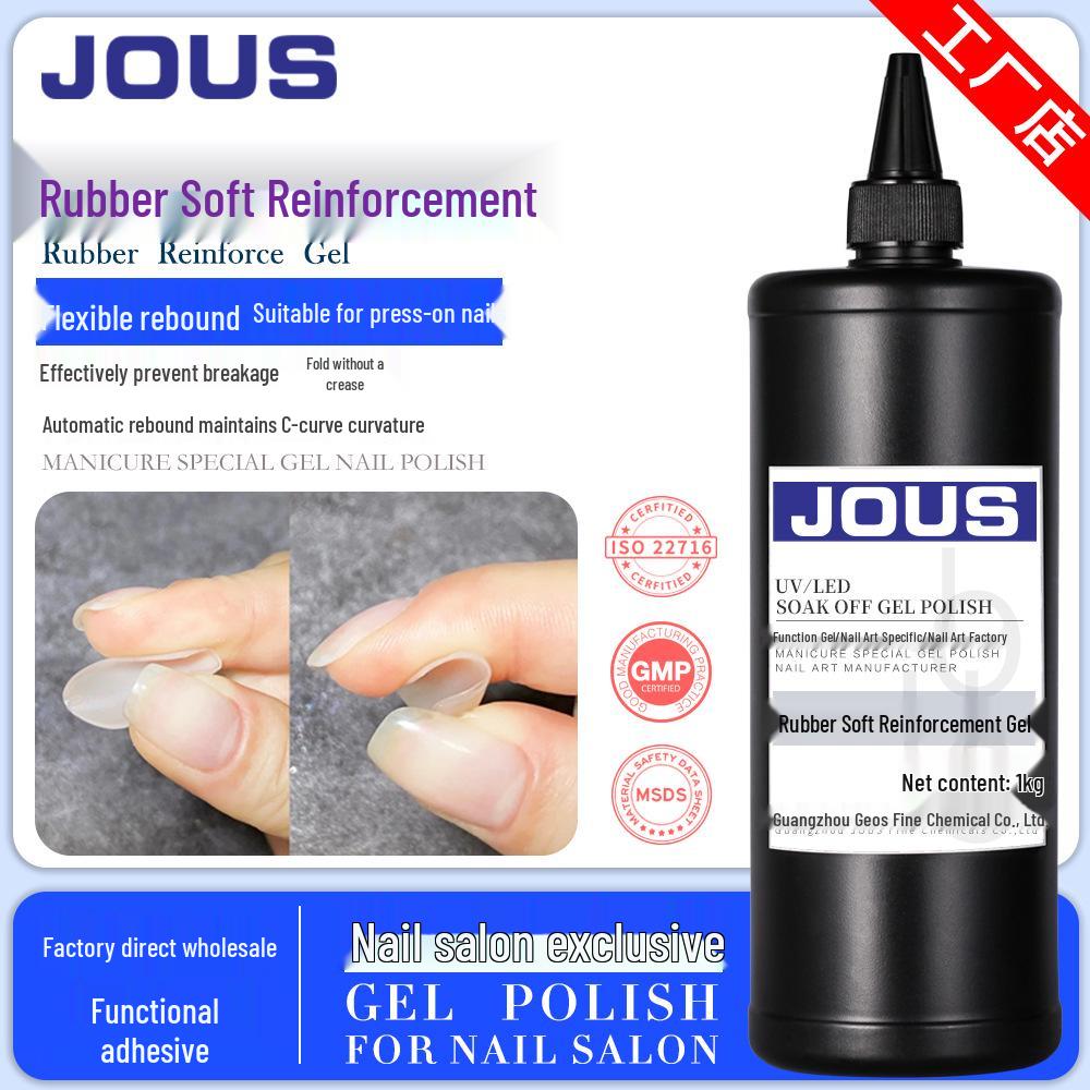 

Geos Flexible Nail Art Strengthening Gel – Large Refill Bottle
