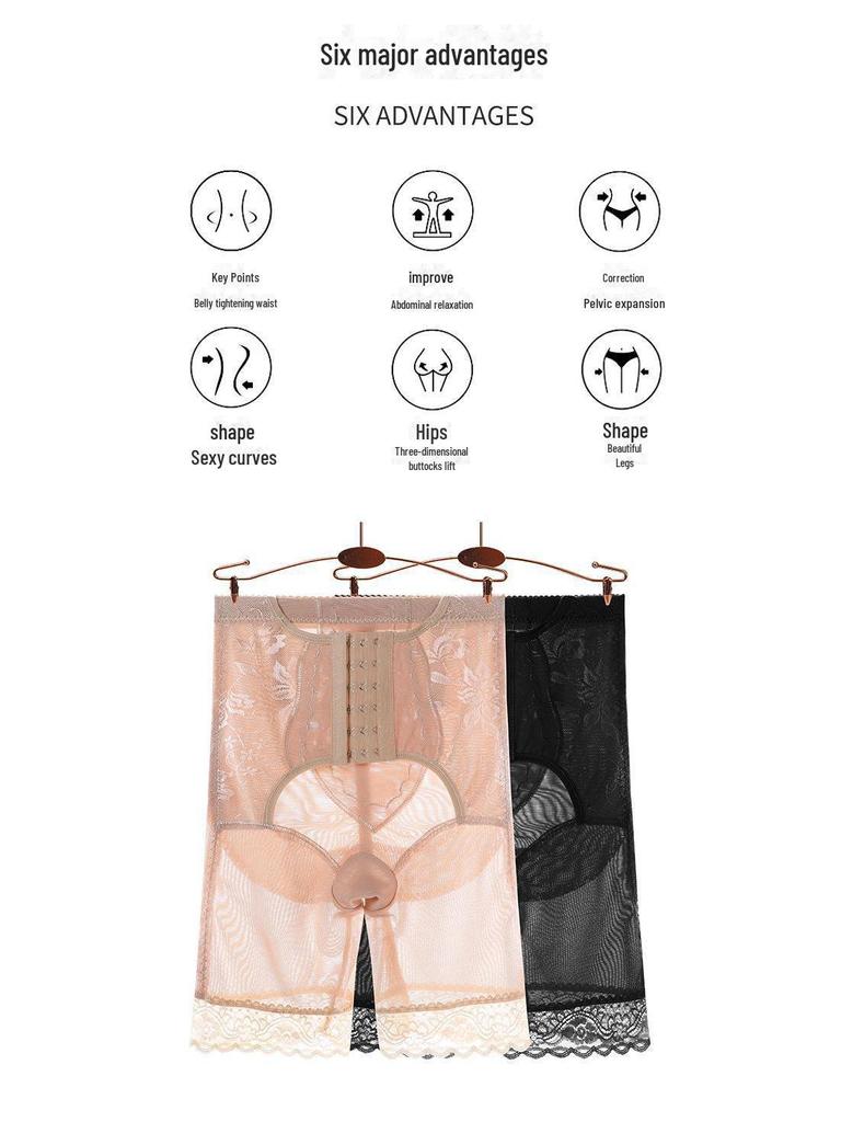 Übergröße Postpartaler Body Shaper: Bauchkontrolle, Hüftlift, Boxershorts