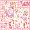 10 Photos/package Sailor Moon Sticker Loli Girls’ Girls’ DIY Handbook
