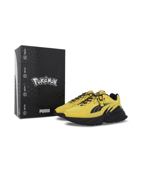 [PUMA] FADE NITRO Pikachu - Energizing Yellow:Black 408105-01
