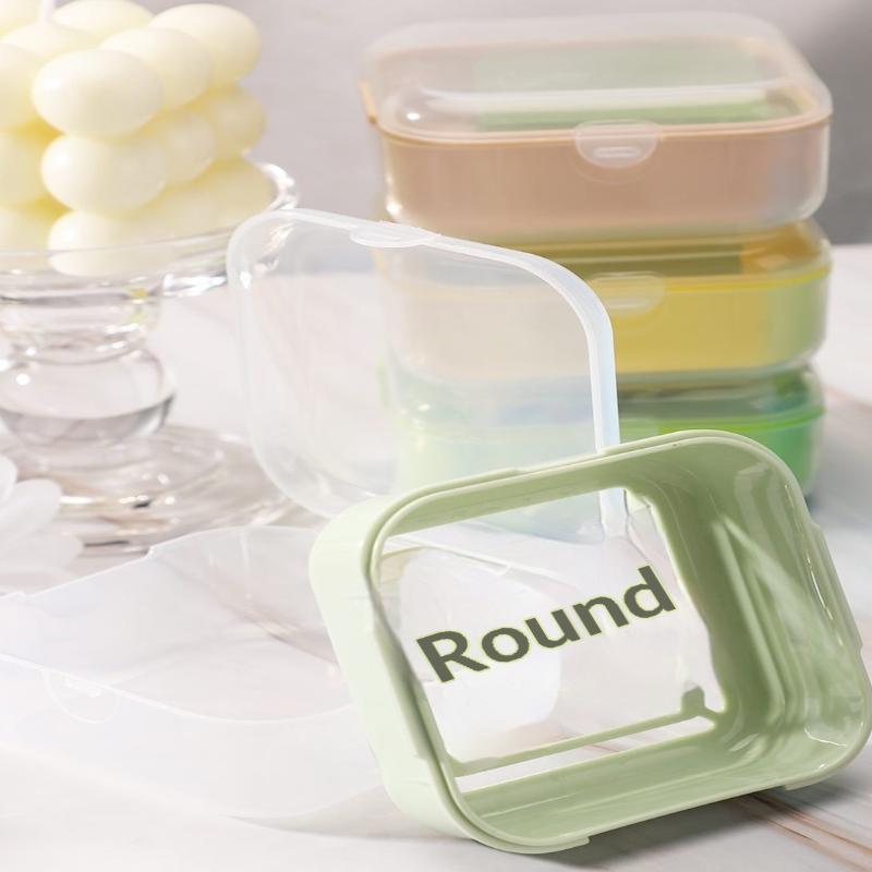 1Pce Travel Mini Soap Box Portable Leak Proof Soap Storage Box, Suitable For Dormitory Travel, Camping