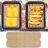 100Pcs Air Fryer Paper Disposable Non-Stick Kitchen Baking Oil-Proof Paper Micro-Wave Barbecue Oven Fryer Papers Steamer Paper