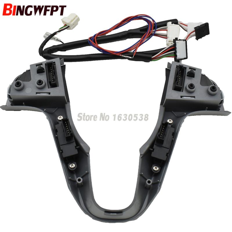 Steering Wheel Button For Hyundai VERNA SOLARIS 2010-2015 Audio Volume Music Control Switch Button With Backlight