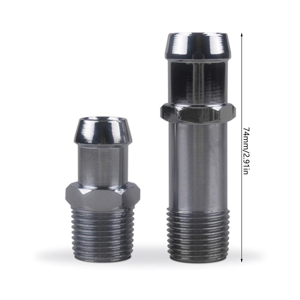 Heater Hose Fitting Set 3/4" Water Pump 5/8" Intake for SBC BBC Chevy Car Heater Hose Accessories