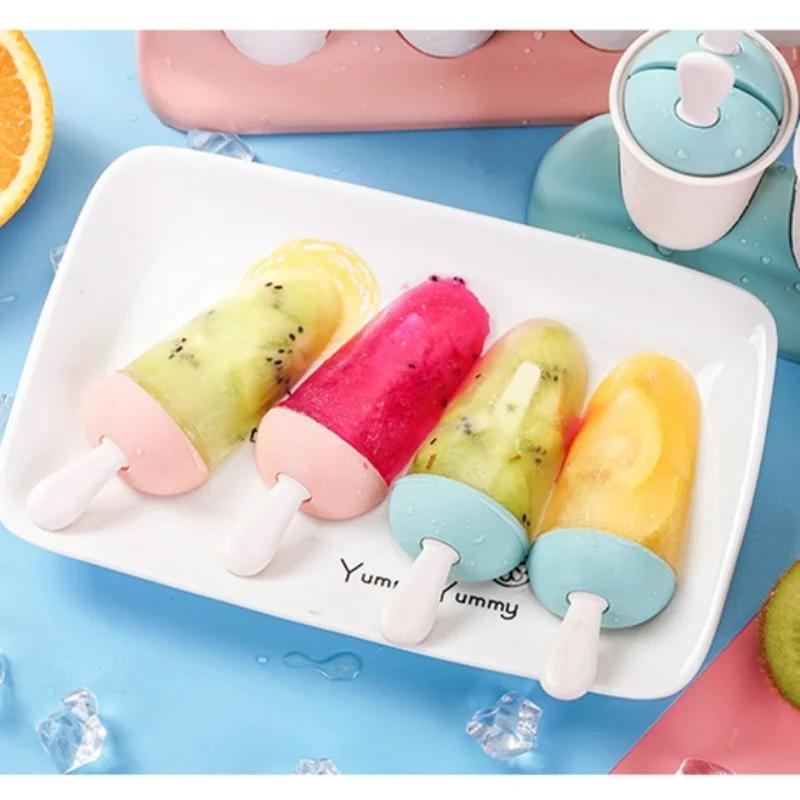 Creative Ice Cream Mold Home Made Popsicle Popsicle Ice Cream Ice Cream Grinder Homemade Frozen Ice-Cube Children Cute