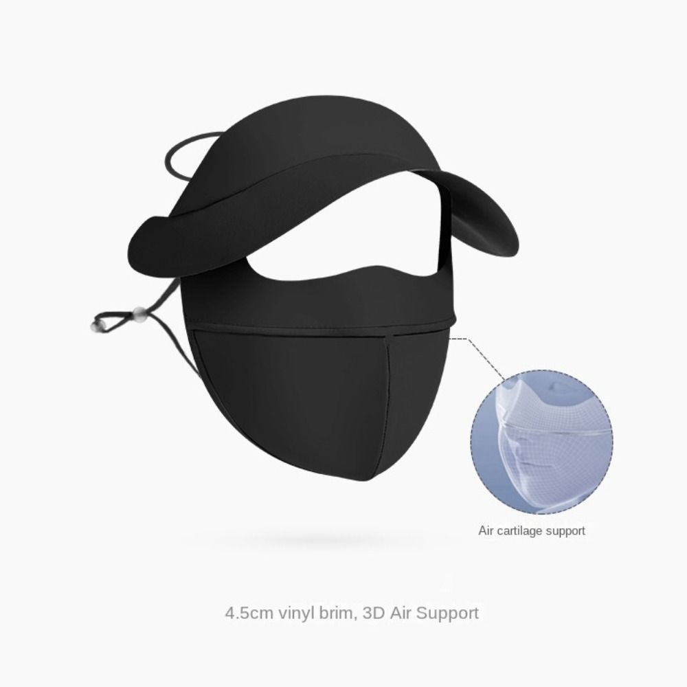 Anti-UV Women's Sunscreen Face Mask Ice Silk Face Cover Mask  for Cycling Bike Motorcycle